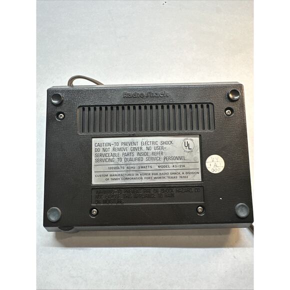 Radio Shack 43-214 Realistic 2 Channel FM Wireless Intercoms Selectacom **Tested - Picture 5 of 7